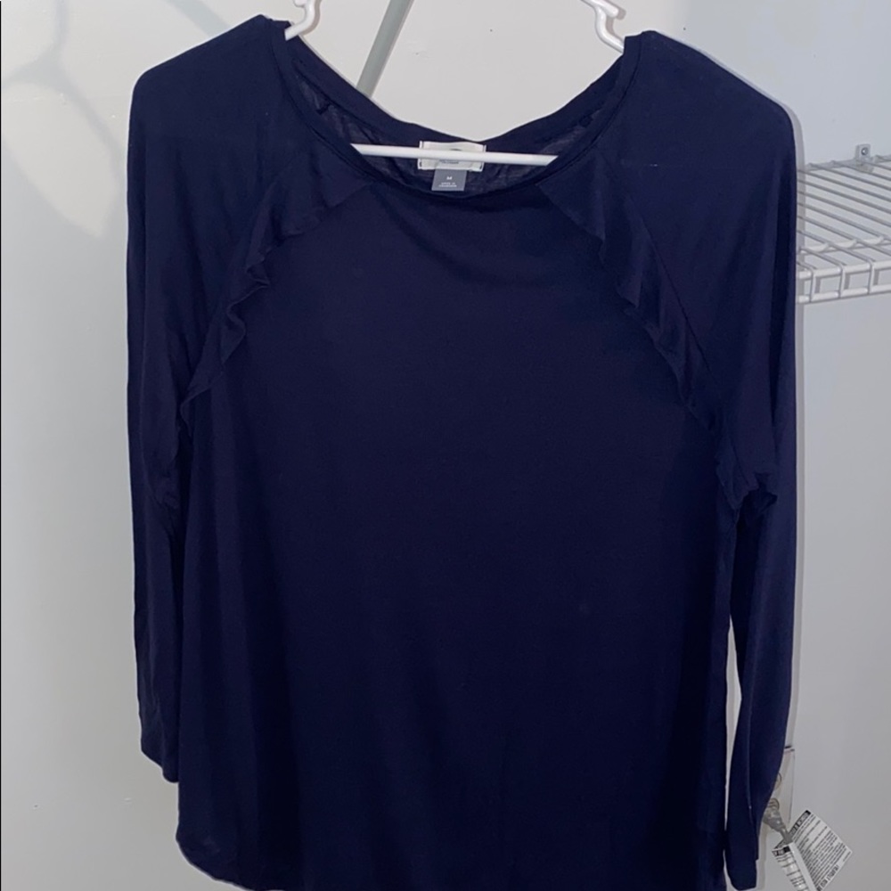 navy blue dress shirt